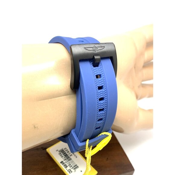 Invicta Men's Watch 22812 Pro Diver Quartz Chronograph Blue Black Rubber Strap - Picture 11 of 15